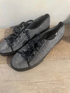 Keds silver/ Grey Canvas Sneakers